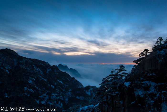 黄山老树摄影：美丽冬季 梦幻黄山1.jpg