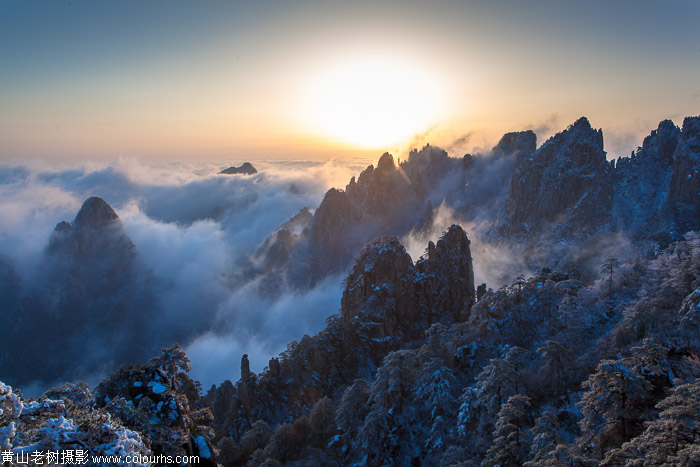 中国赏雪最佳目的地攻略：黄山，一个冬天的童话（图文）