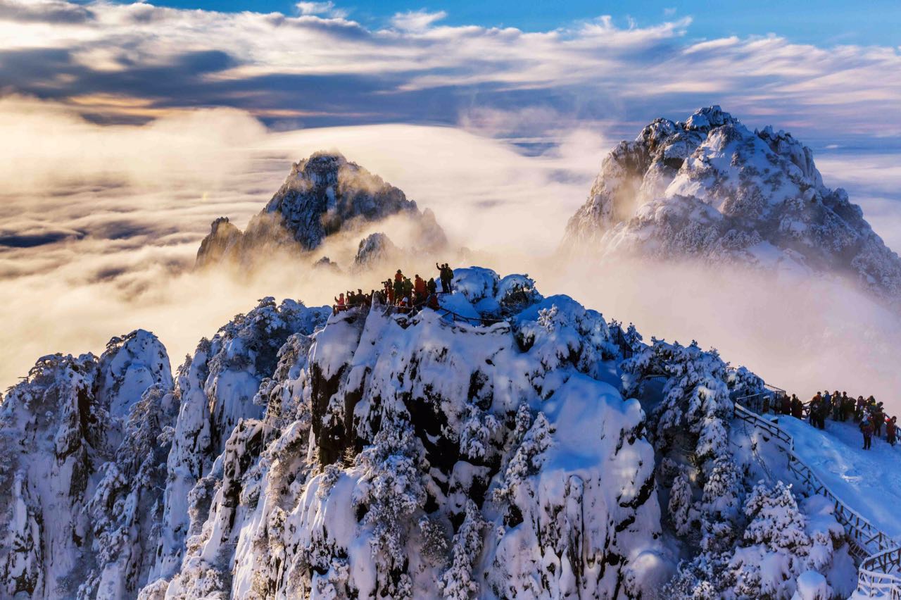 2015年12月6日的精美冬季黄山摄影作品（多图）